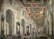 Interior of the San Giovanni in Laterano in Rome, PANNINI, Giovanni Paolo